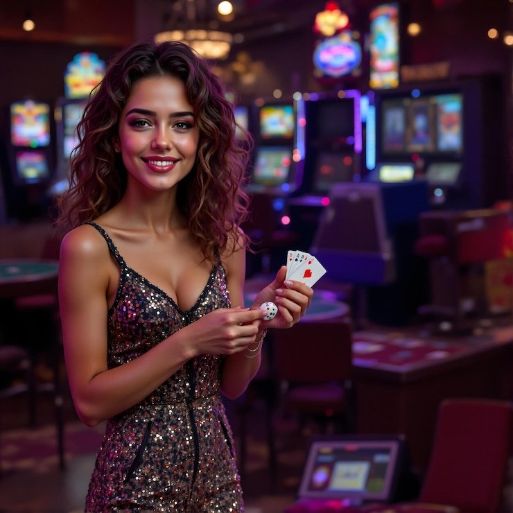 Dashboard platform simbol slot dengan menu kasino langsung, slot, dan sportsbook