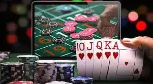 Dashboard aplikasi simbol slot dengan menu deposit, permainan, dan transaksi